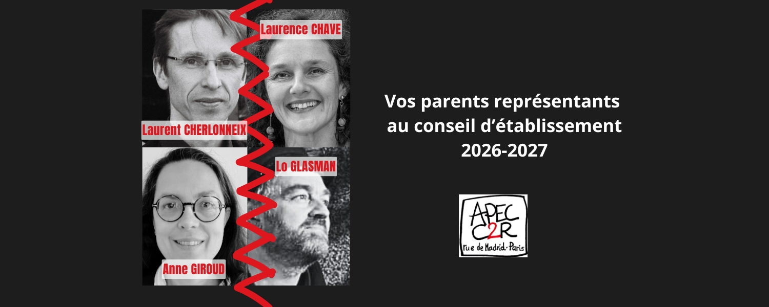 Parents représentants au conseil d’établissement : merci de votre soutien !